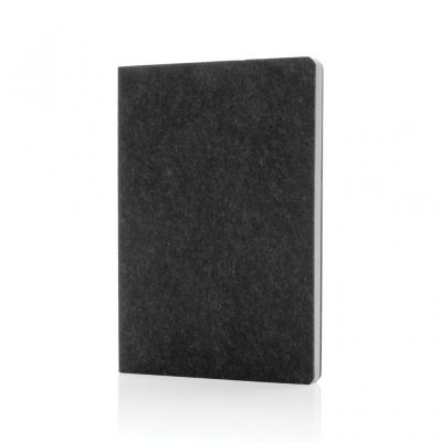 Phrase GRS certified recycled felt A5 notebook