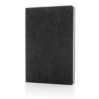 Phrase GRS certified recycled felt A5 notebook