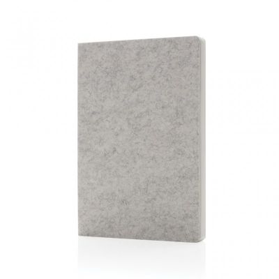 Phrase GRS certified recycled felt A5 notebook