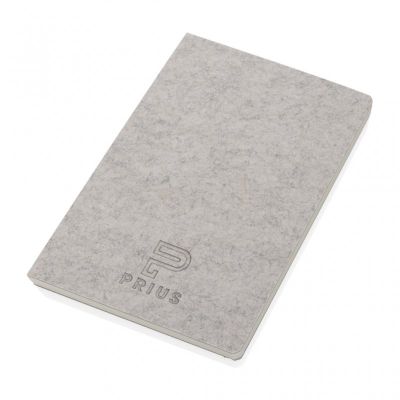 Phrase GRS certified recycled felt A5 notebook