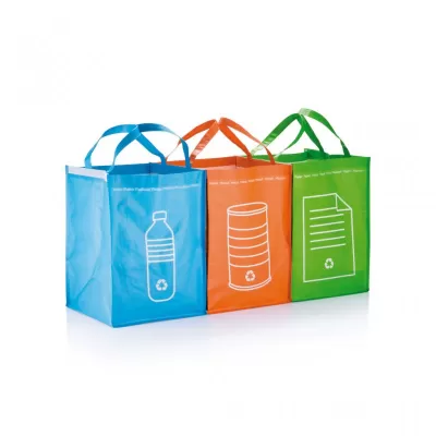 3pcs recycle waste bags