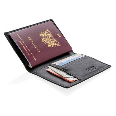 RFID anti-skimming passport holder