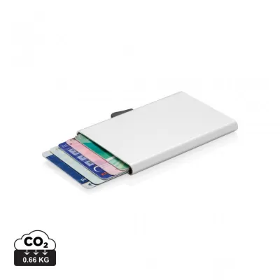 C-Secure aluminium RFID card holder