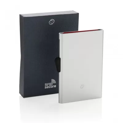 C-Secure aluminium RFID card holder