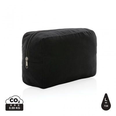 Impact Aware™ 285 gsm rcanvas toiletry bag undyed