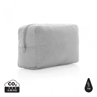 Impact Aware™ 285 gsm rcanvas toiletry bag undyed