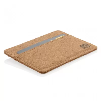 Cork secure RFID slim wallet