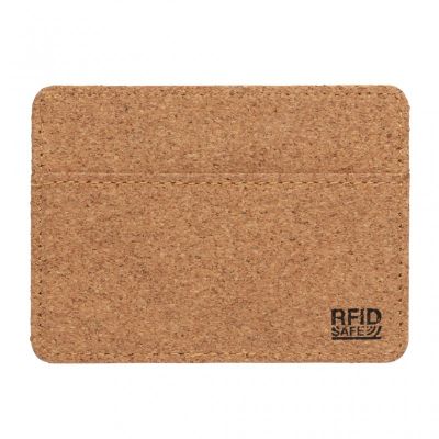 Cork secure RFID slim wallet