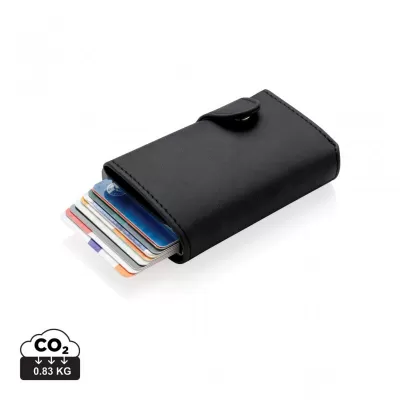 Standard aluminium RFID cardholder with PU wallet