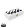 Deluxe 3-in-1 board game in wooden box