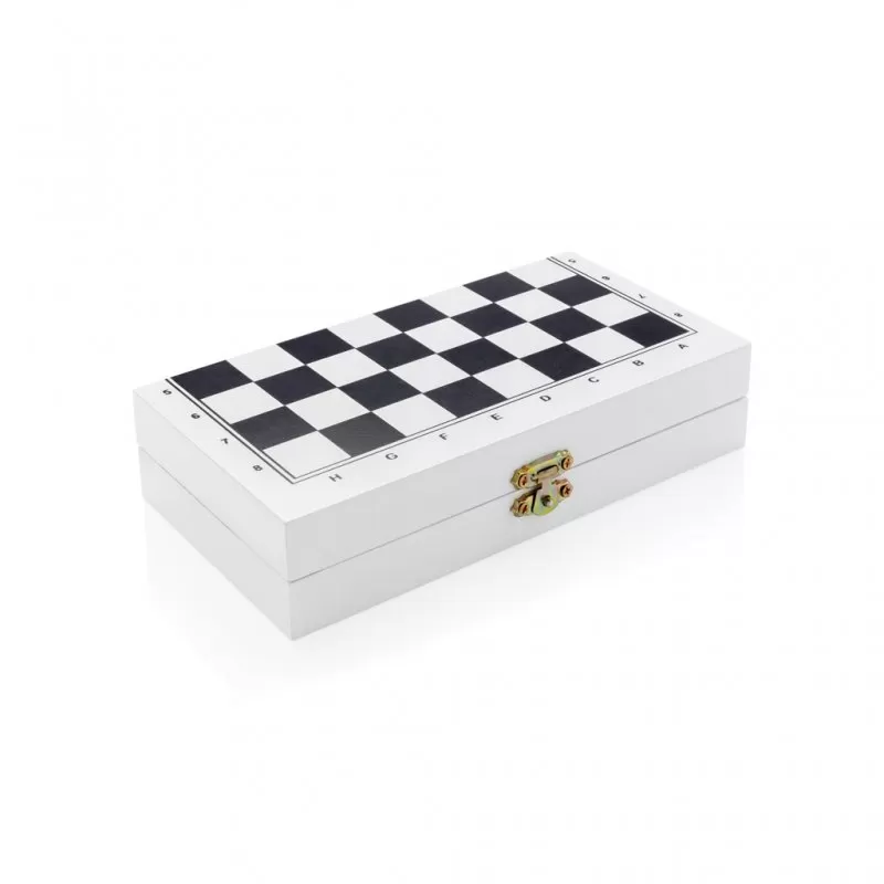 Deluxe 3-in-1 board game in wooden box
