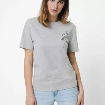 Iqoniq Manuel recycled cotton t-shirt undyed