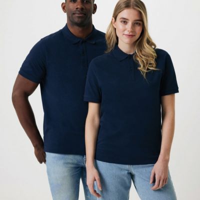 Iqoniq Yosemite recycled cotton pique polo