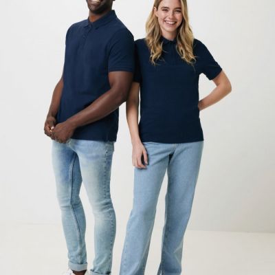 Iqoniq Yosemite recycled cotton pique polo