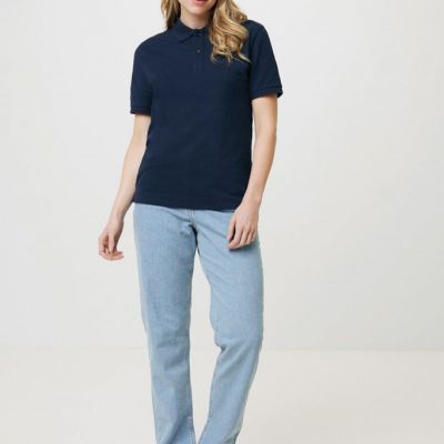 Iqoniq Yosemite recycled cotton pique polo