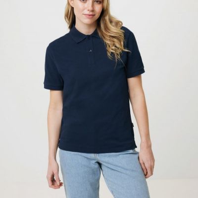 Iqoniq Yosemite recycled cotton pique polo