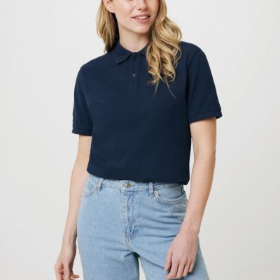 Iqoniq Yosemite recycled cotton pique polo