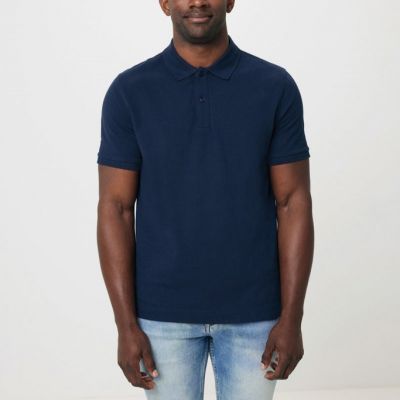 Iqoniq Yosemite recycled cotton pique polo