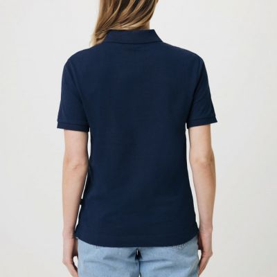 Iqoniq Yosemite recycled cotton pique polo