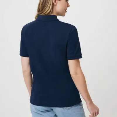 Iqoniq Yosemite recycled cotton pique polo