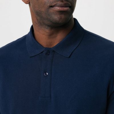 Iqoniq Yosemite recycled cotton pique polo