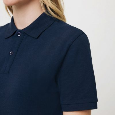 Iqoniq Yosemite recycled cotton pique polo