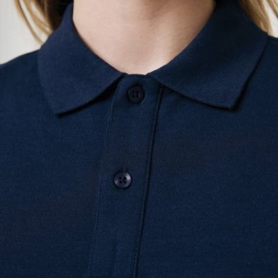 Iqoniq Yosemite recycled cotton pique polo