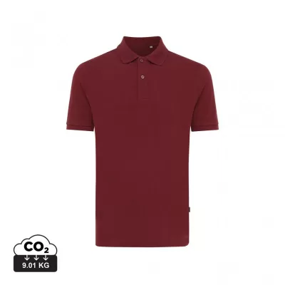 Iqoniq Yosemite recycled cotton pique polo