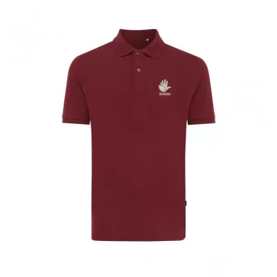 Iqoniq Yosemite recycled cotton pique polo