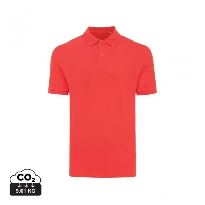 Iqoniq Yosemite recycled cotton pique polo