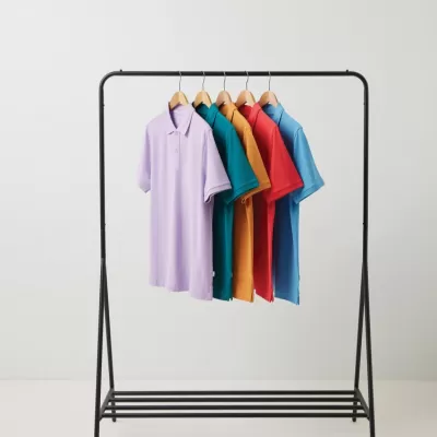 Iqoniq Yosemite recycled cotton pique polo