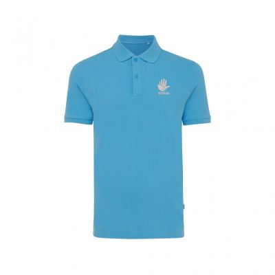 Iqoniq Yosemite recycled cotton pique polo