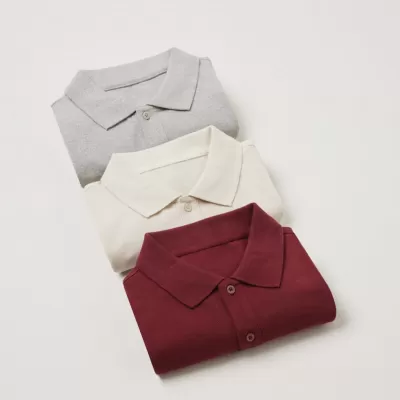 Iqoniq Yosemite recycled cotton pique polo