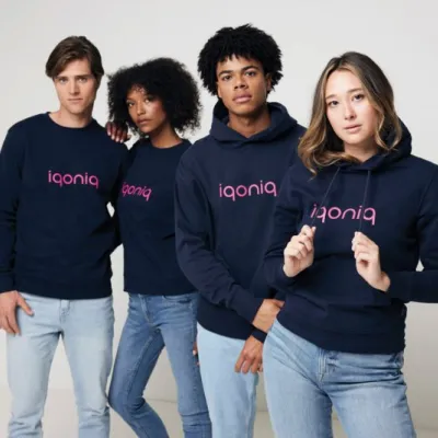 IQONIQ Zion recycled cotton crew neck