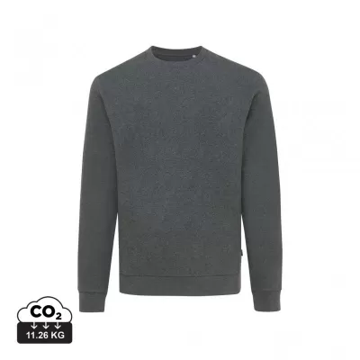 Iqoniq Denali recycled cotton crew neck undyed