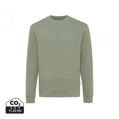 Iqoniq Denali recycled cotton crew neck undyed