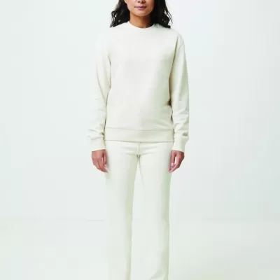 Iqoniq Denali recycled cotton crew neck undyed