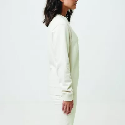 Iqoniq Denali recycled cotton crew neck undyed