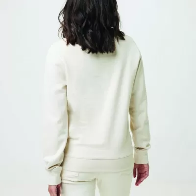 Iqoniq Denali recycled cotton crew neck undyed