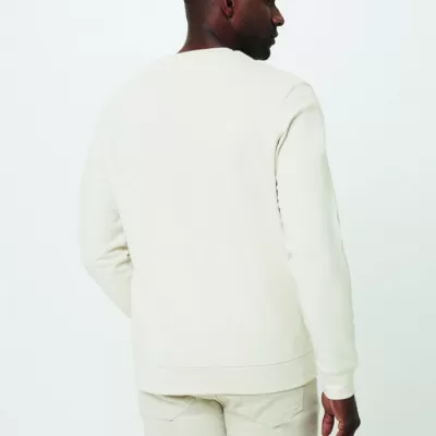 Iqoniq Denali recycled cotton crew neck undyed