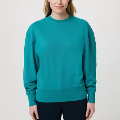 Iqoniq Kruger relaxed recycled cotton crew neck