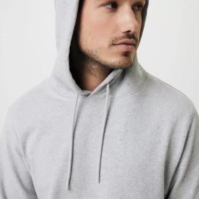 Iqoniq Torres recycled cotton hoodie undyed