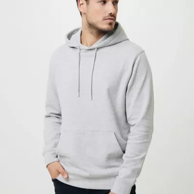 Iqoniq Torres recycled cotton hoodie undyed