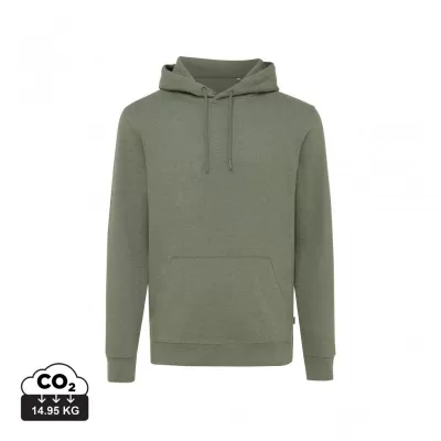 Iqoniq Torres recycled cotton hoodie undyed