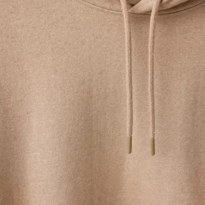 Iqoniq Torres recycled cotton hoodie undyed