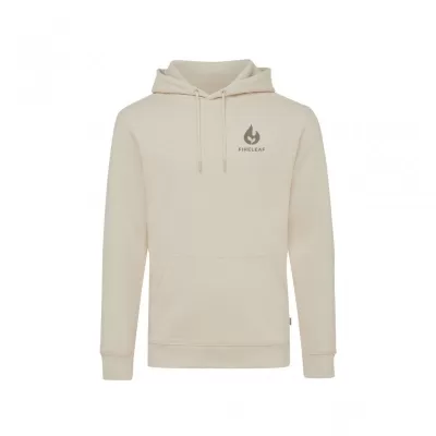 Iqoniq Torres recycled cotton hoodie undyed