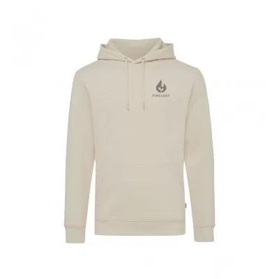 Iqoniq Torres recycled cotton hoodie undyed