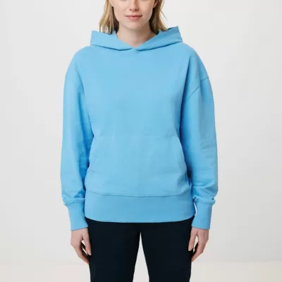 Iqoniq Yoho recycled cotton relaxed hoodie