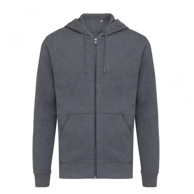 Iqoniq Abisko recycled cotton zip through hoodie