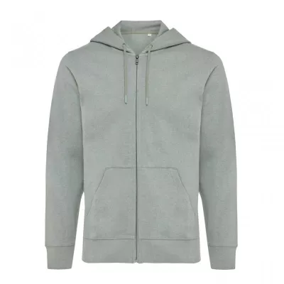 Iqoniq Abisko recycled cotton zip through hoodie